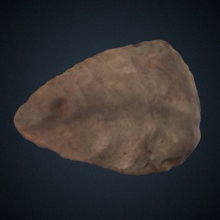 3d model of Handaxe from Dordogne, France