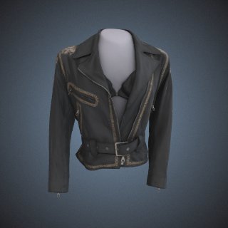 3d model of Selena's Leather Outfit