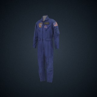 3d model of Flight suit worn by Charles F. Bolden during his first spaceflight
