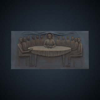 3d model of <I>The Last Supper</I>
