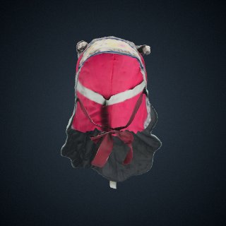 3d model of 1919 Chinese American Baby Bonnet