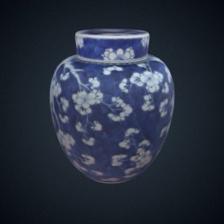 3d model of Jar with lid