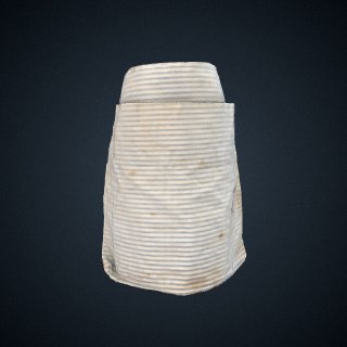 3d model of apron