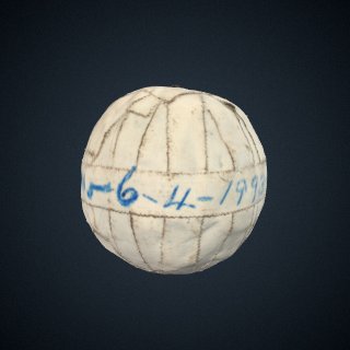 3d model of Baseball