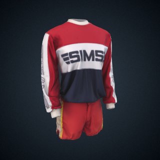 3d model of Sims Team Jersey worn by Cindy Whitehead