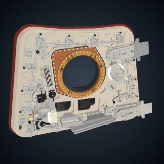 apollo nasa 3d printed model