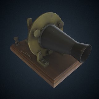 3d model of Alexander Graham Bell Experimental Telephone