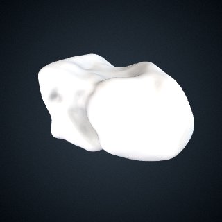 3d model of Pongo abelii: Cuboid Right