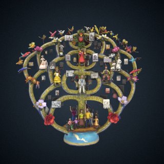 3d model of Tree of Life 