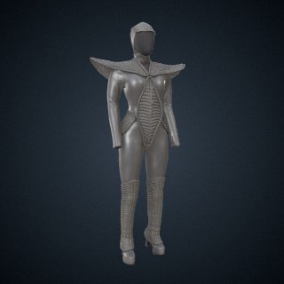 3d model of Costume worn by Nona Hendryx of Labelle